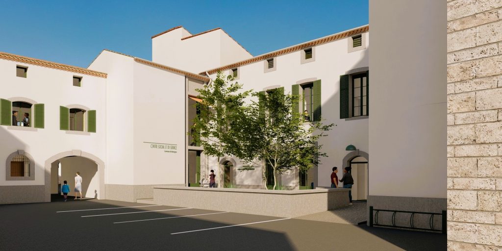 Aménagement d'un Centre Social et de Services Montagnac