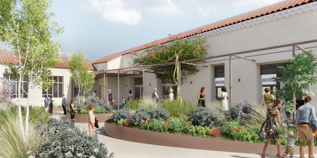 Réhabilitation bibliothèque espace associatif Jonquières